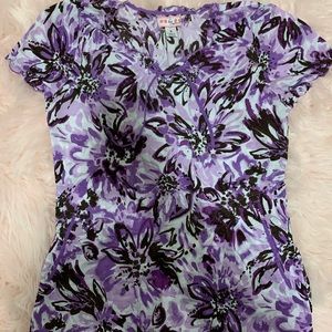 Koi scrub top
